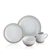 Baum Brothers Grayden White 16-pc. Dinnerware Set