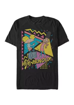 Nickelodeon™ Big & Tall Hey Arnold! Hey Arn Graphic Short Sleeve T-Shirt -Deals Nickelodeon Store Belk 122