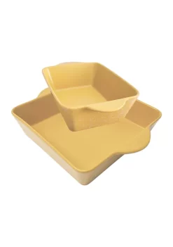 Baum Brothers Orla Yellow 2-Piece Bakeware Set -Deals Nickelodeon Store Belk 1246