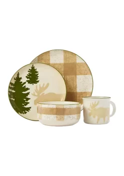 Baum Brothers Loden 16-Piece Dining Set -Deals Nickelodeon Store Belk 1288