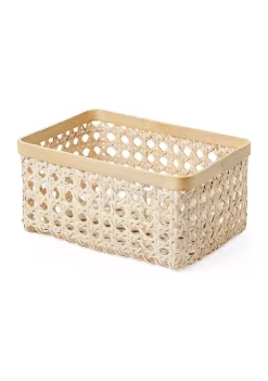 Baum Brothers Wicker Rectangular Basket -Deals Nickelodeon Store Belk 1308