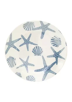 Baum Brothers Coastal 16 Piece Stoneware Dinnerware Set -Deals Nickelodeon Store Belk 1313