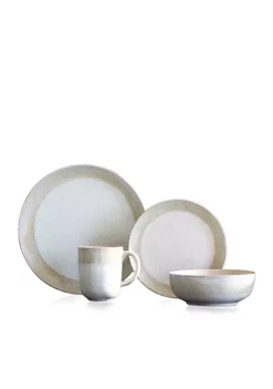 Baum Brothers Marina Sand 16-Piece Dinnerware Set