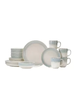 Baum Brothers Marina Gray 16 Piece Dinnerware Set 8 Baum Brothers Marina Gray 16 Piece Dinnerware Set -Deals Nickelodeon Store Belk 1328