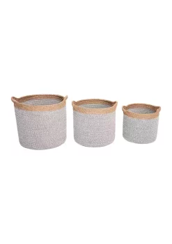 Baum Brothers Cotton Rope Basket 8 Baum Brothers Cotton Rope Basket -Deals Nickelodeon Store Belk 1333