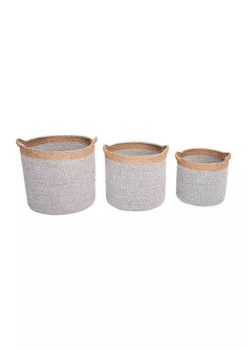 Baum Brothers Cotton Rope Basket 4 Baum Brothers Cotton Rope Basket - Image 4