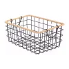 Baum Brothers Wire Basket with Jute Trim