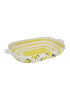 Baum Brothers Lemon Tango Large Baking Dish