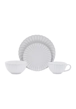 Baum Brothers Bianca 16 Piece Dinnerware Set
