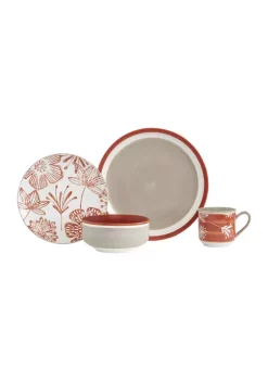 Baum Brothers Couleur 16 Piece Dinnerware Set -Deals Nickelodeon Store Belk 1368