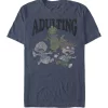 Nickelodeon™ Rugrats Running From Reptar And Adulting Short-Sleeve T-Shirt