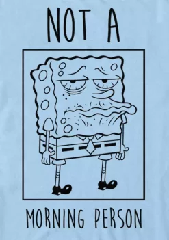 Nickelodeon™ Spongebob Squarepants Not A Morning Person Short Sleeve T-Shirt -Deals Nickelodeon Store Belk 185