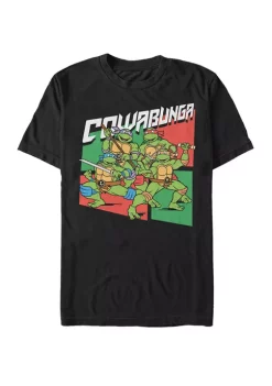 Nickelodeon™ Big & Tall Teenage Mutant Ninja Turtles Cowabunga Dudes Short Sleeve Graphic T-Shirt