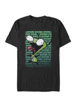 Nickelodeon™ Invader Zim GIR The DOOM Song! Short Sleeve T-Shirt