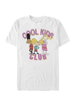 Nickelodeon™ Hey Arnold Cool Kids Club Group Pose Short Sleeve T-Shirt