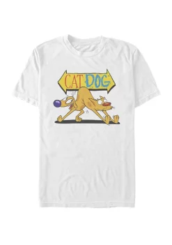 Nickelodeon™ Cat-Dog Show Title Short Sleeve T-Shirt