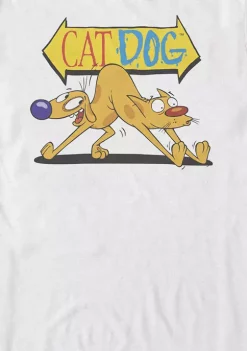 Nickelodeon™ Cat-Dog Show Title Short Sleeve T-Shirt -Deals Nickelodeon Store Belk 253
