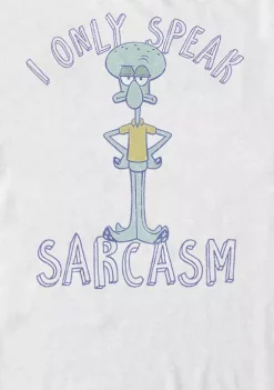 Nickelodeon™ SpongeBob SquarePants Squidward Sarcasm Short-Sleeve T-Shirt -Deals Nickelodeon Store Belk 275