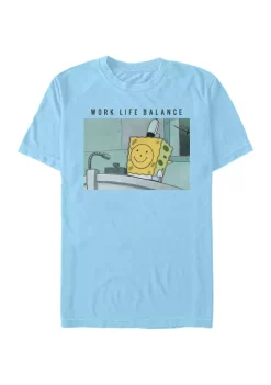 Nickelodeon™ Spongebob Squarepants Work Bob Short Sleeve T-Shirt