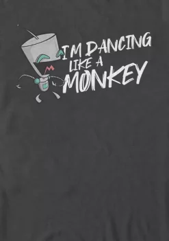 Nickelodeon™ Invader Zim Gir I'm Dancing Like A Monkey Portrait Short Sleeve T-Shirt -Deals Nickelodeon Store Belk 295