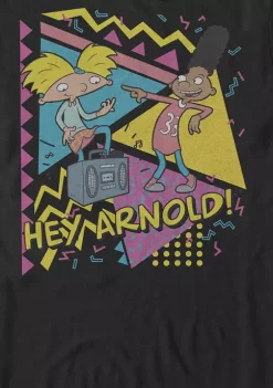 Nickelodeon™ Hey Arnold Gerald Best Friends Boombox Short Sleeve T-Shirt -Deals Nickelodeon Store Belk 322