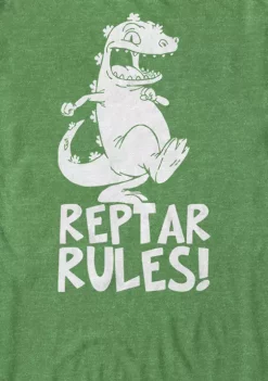 Nickelodeon™ Rugrats Reptar Rules Dinosaur Stomp Short-Sleeve T-Shirt -Deals Nickelodeon Store Belk 326