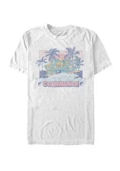 Nickelodeon™ Teenage Mutant Ninja Turtles Yin and Yang Group Surf Short Sleeve T-Shirt
