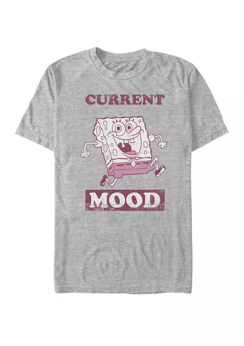 Nickelodeon™ SpongeBob SquarePants Current Mood Vintage Short-Sleeve T-Shirt 4 Nickelodeon™ SpongeBob SquarePants Current Mood Vintage Short-Sleeve T-Shirt - Image 4