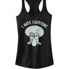 Nickelodeon™ SpongeBob SquarePants Squidward I Hate Everyone Graphic Racerback Tank