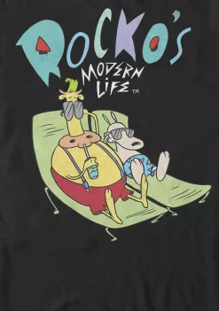 Nickelodeon™ Rocko's Modern Life Heffer And Rocko Tanning Short-Sleeve T-Shirt -Deals Nickelodeon Store Belk 391
