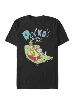 Nickelodeon™ Rocko's Modern Life Heffer And Rocko Tanning Short-Sleeve T-Shirt -Deals Nickelodeon Store Belk 392