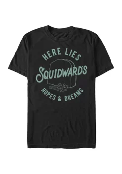 Nickelodeon™ Big & Tall Spongebob Eulogy for Squidward Graphic Short Sleeve T-Shirt