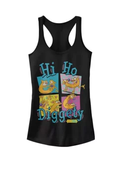 Nickelodeon™ CatDog Hi Ho Diggety Retro Graphic Racerback Tank