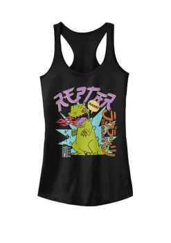 Nickelodeon™ Rugrats Fire Breathing Reptar Rawr Retro Graphic Racerback Tank