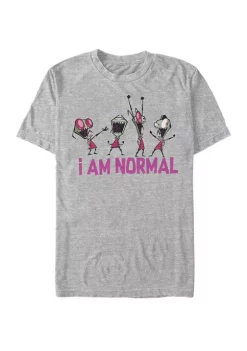 Nickelodeon™ Invader Zim I Am Normal! Short Sleeve T-Shirt