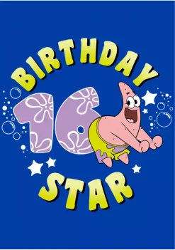 Nickelodeon™ Patrick Birthday Sixteen Graphic Short Sleeve T-Shirt -Deals Nickelodeon Store Belk 485
