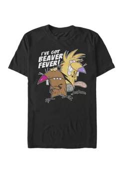 Nickelodeon™ Angry Beavers Daggett & Norbert Feverish Short-Sleeve T-Shirt -Deals Nickelodeon Store Belk 86